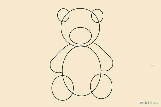 Белый медведь рисунок для детей карандашом, гуашью, красками