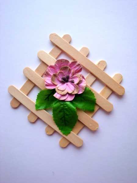 Поделки из палочек от мороженого - 106 фото идей детских изделий из деревяных палочек
