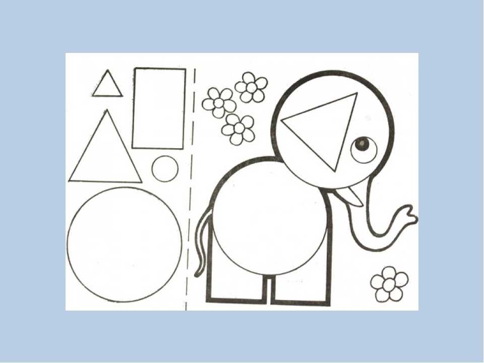 Аппликация из геометрических фигур для дошкольников, 1, 2, 3 класса (64 фото). геометрическая аппликация из разных фигур: шаблоны кошки, машины, домика для детей
