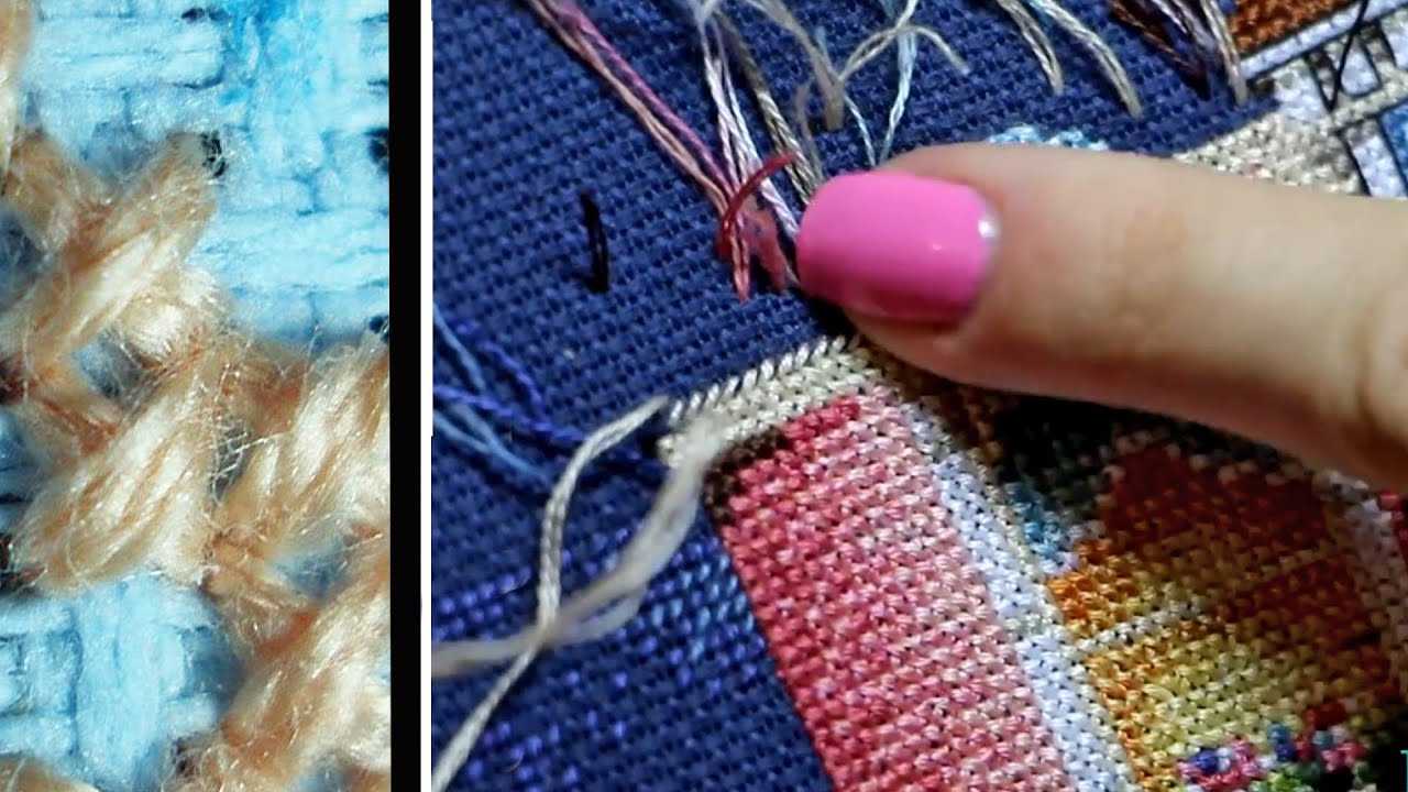 Гобеленовая вышивка: техника, виды швов