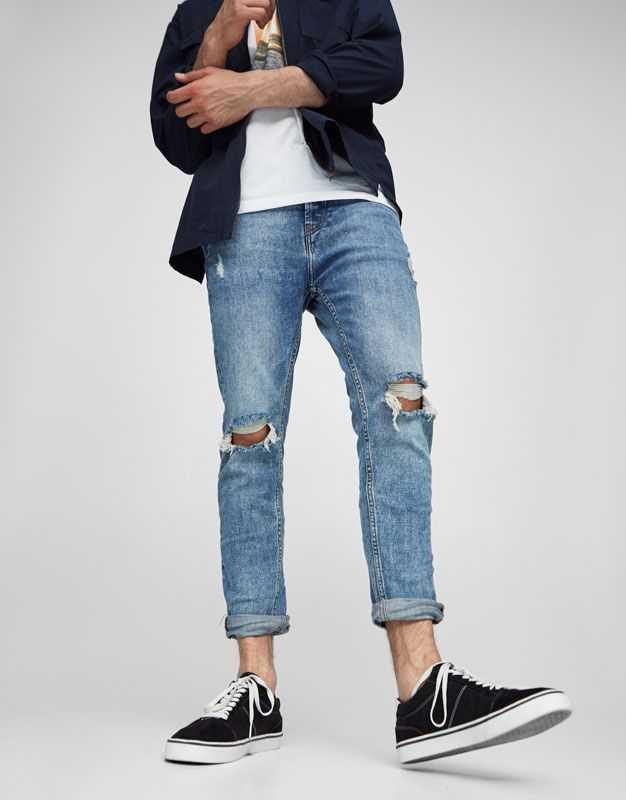 Как подвернуть джинсы чтобы они стали узкие