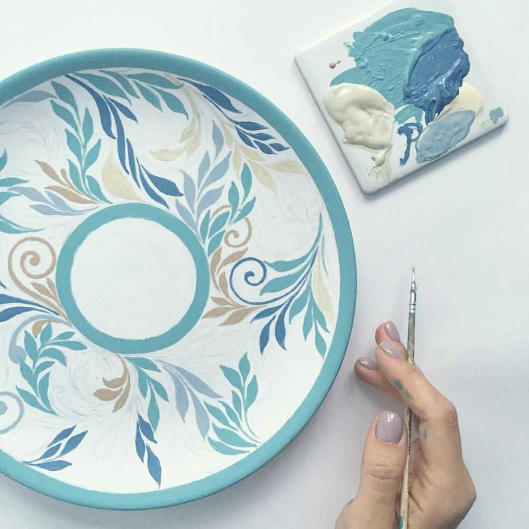 Роспись по керамике: мастер-класс изделий своими руками в новой технике