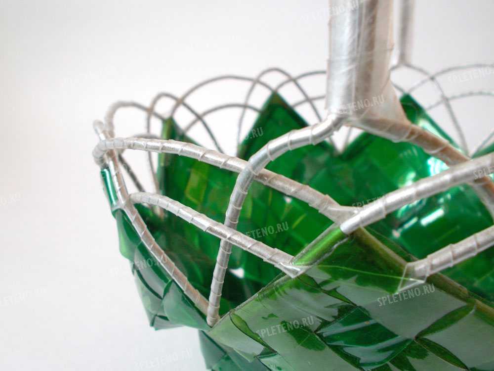 Плетение из пластиковых бутылок для начинающих пошагово – пластмассовые корзинки