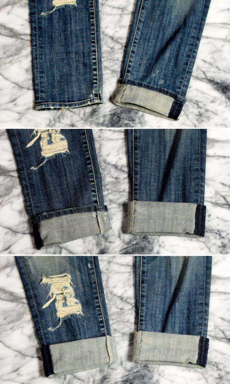 Как подворачивать джинсы или чиносы – 6 способов закатать штаны