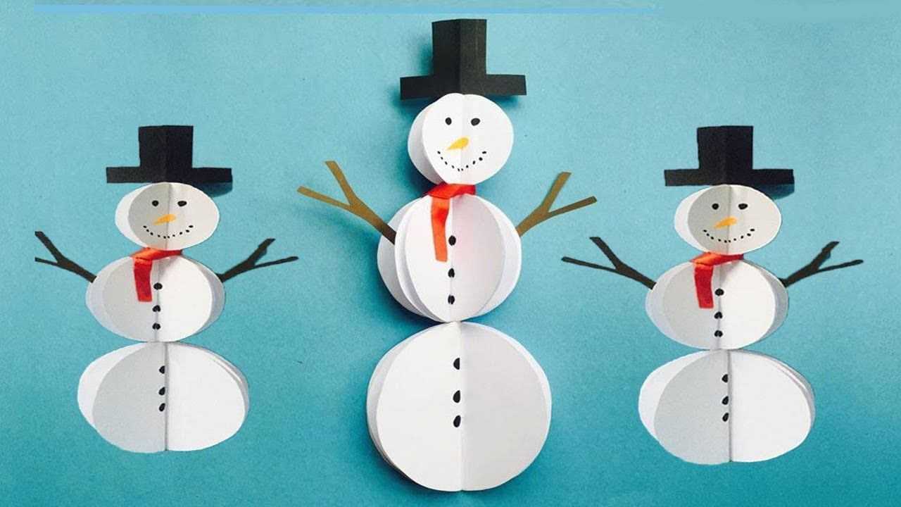 Снеговик своими руками на новый год 2022: пошаговые мастер-классы