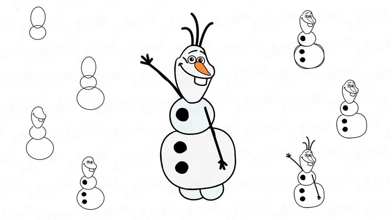 Детские рисунки на тему зима: нарисовать красками или карандашом зимний пейзаж, елку или виды спорта | все о рукоделии