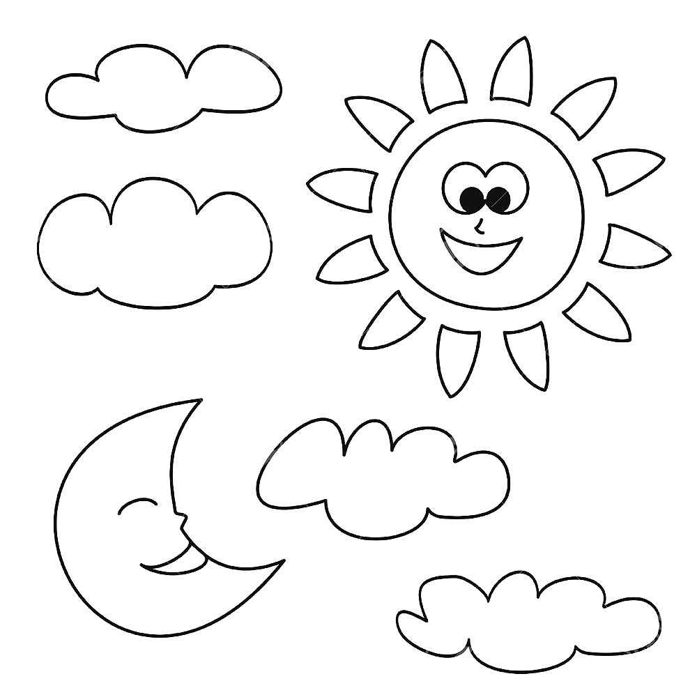 В процессе рисования задействованы два полушария головного мозга, активно возникают межполушарные связи Малыш учится думать, сравнивать и фантазировать Рисование или раскраска солнышка с улыбкой и лучиками настраивает детей на позитивный лад и поднимает н