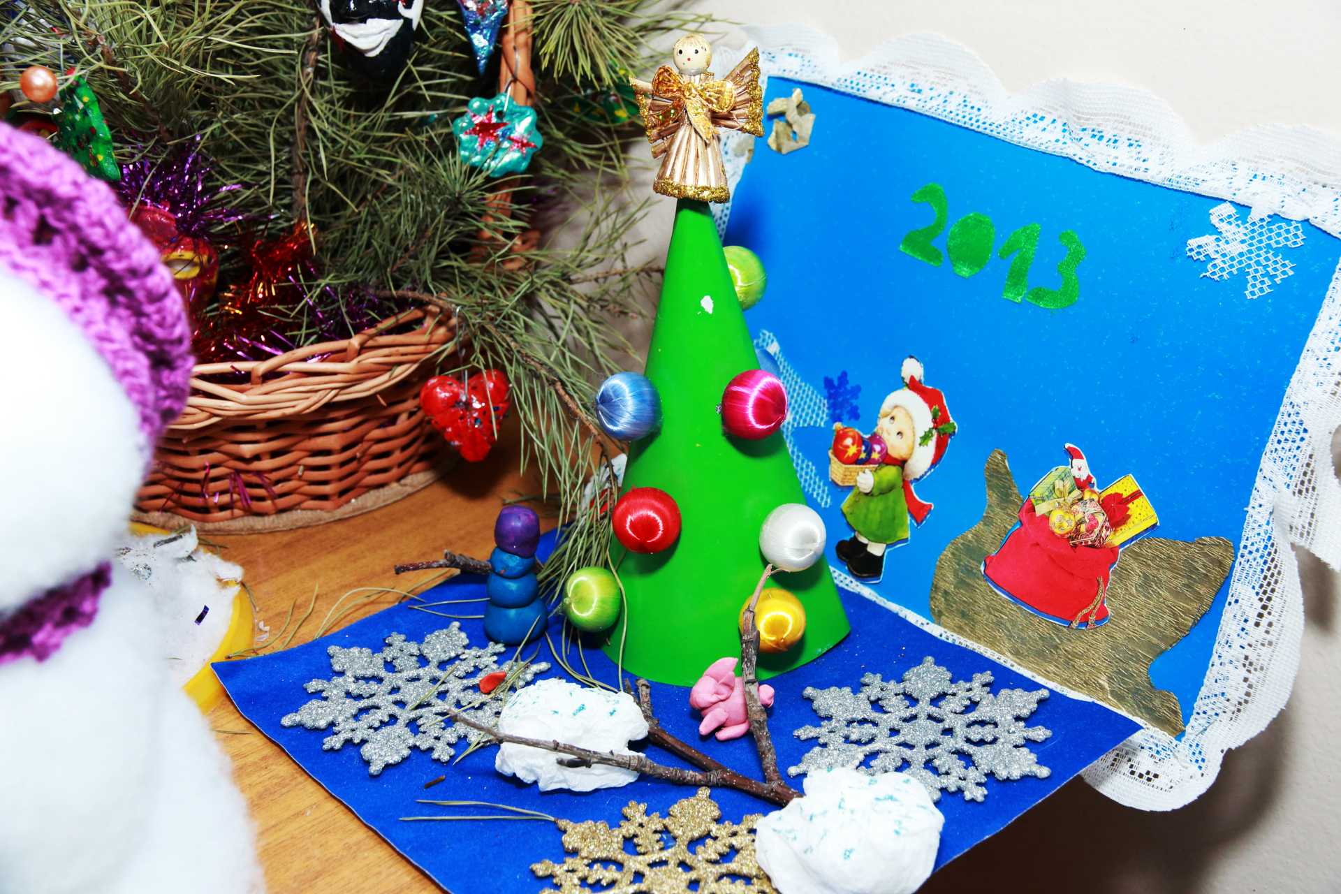 Новогодние поделки в детский сад своими руками, идеи поделок в садик на новый год