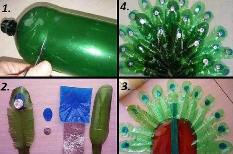 Делаем поделки из пластиковых бутылок своими руками пошагово