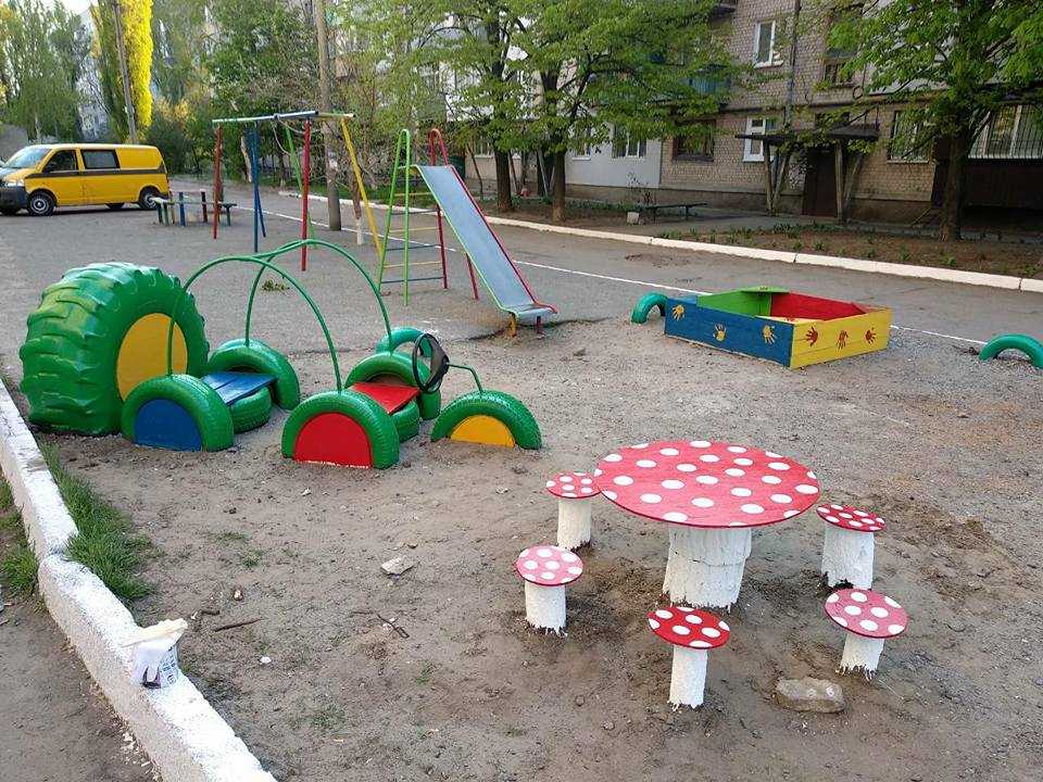 Детская площадка на даче своими руками - про ремонт