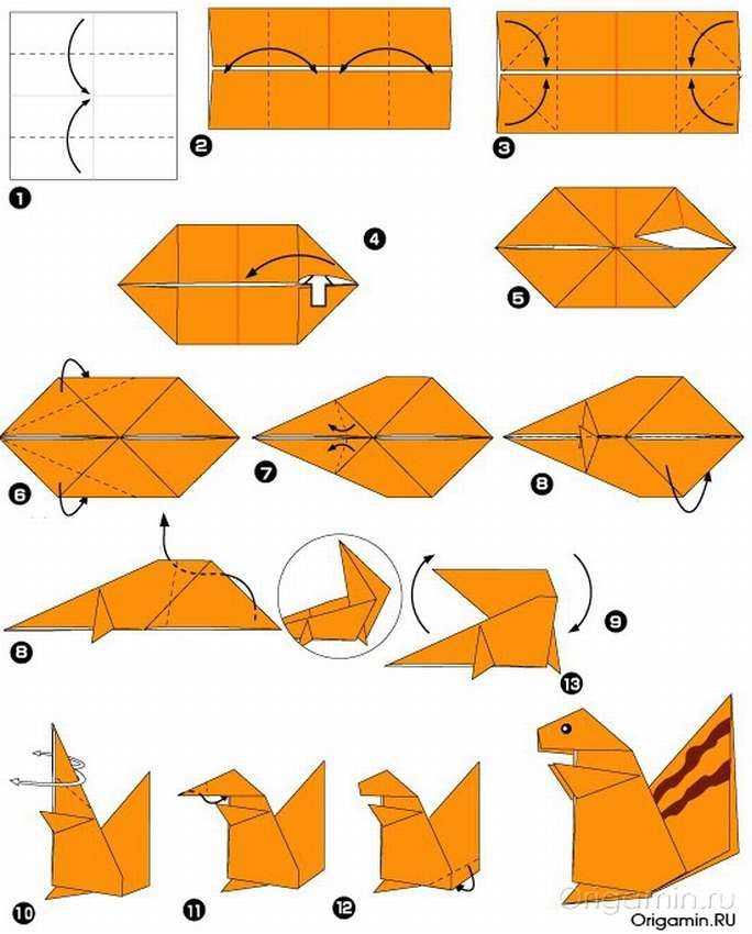 Схемы кувшинки: оригами из бумаги