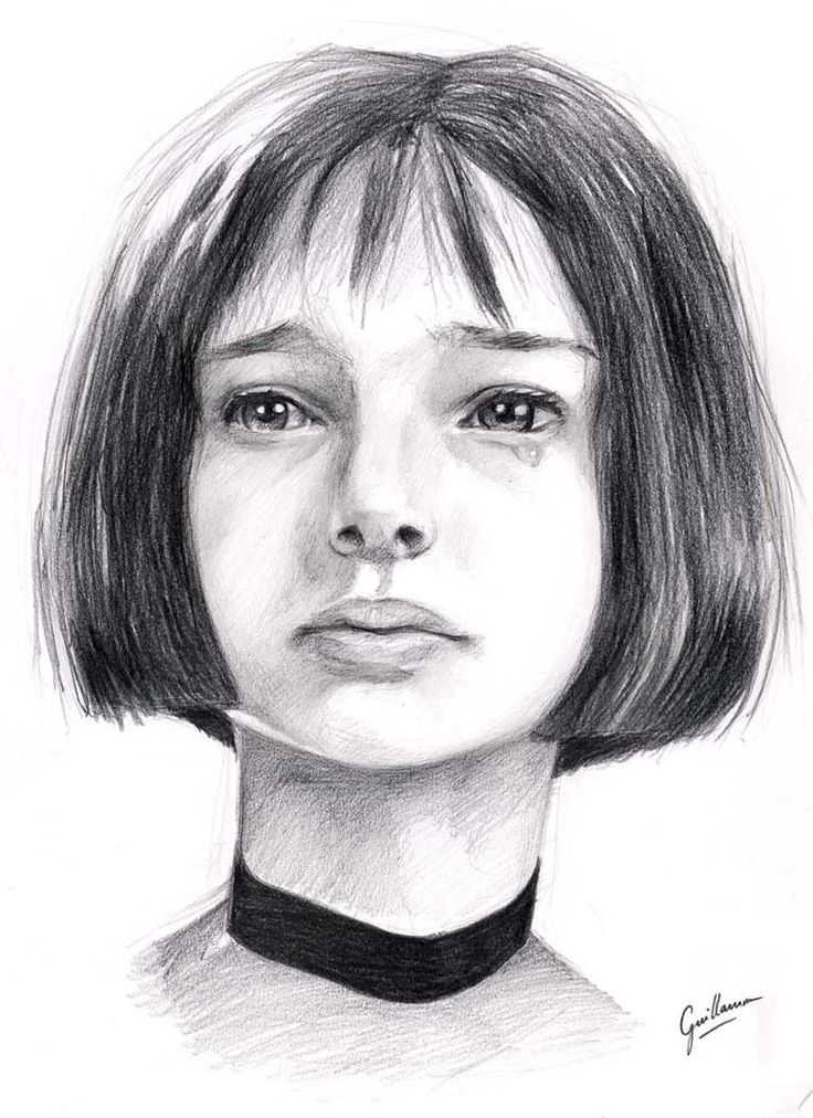 Рисунок лица девушки карандашом для срисовки поэтапно для начинающих: в профиль с закрытыми глазами, макияжем, очками