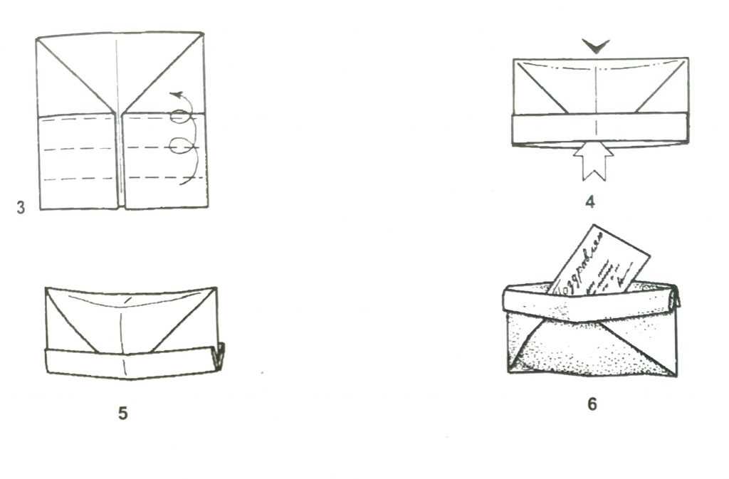 Как сделать оригинальный кошелек из бумаги, инструкции и схемы