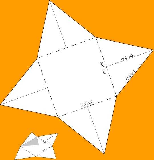 Как сделать пирамиду из бумаги оригами своими руками: схемы на клетчатой бумаге, шаблоны макетов, объемные пирамиды