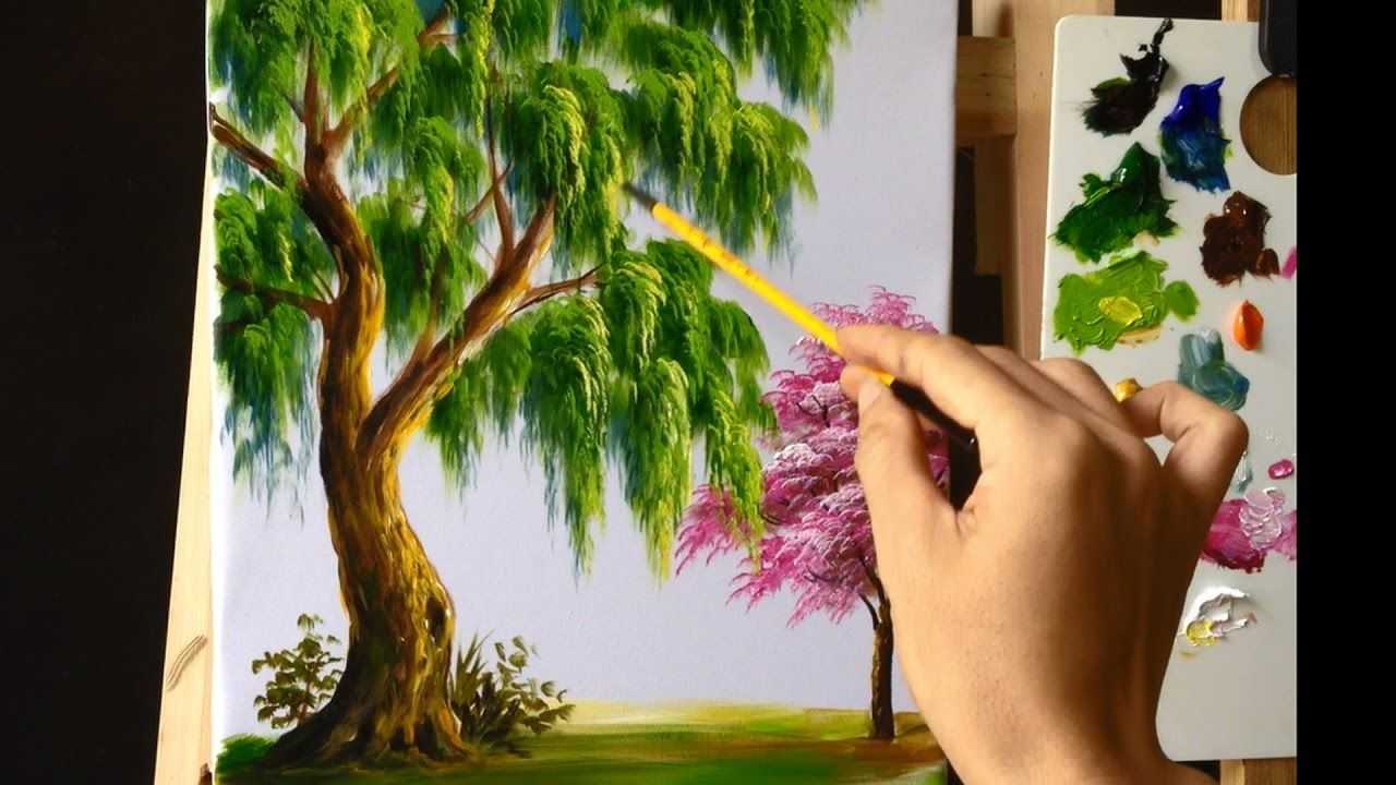 Как нарисовать лес карандашом пошагово — легкий урок для детей, красивый лесной пейзаж своими руками