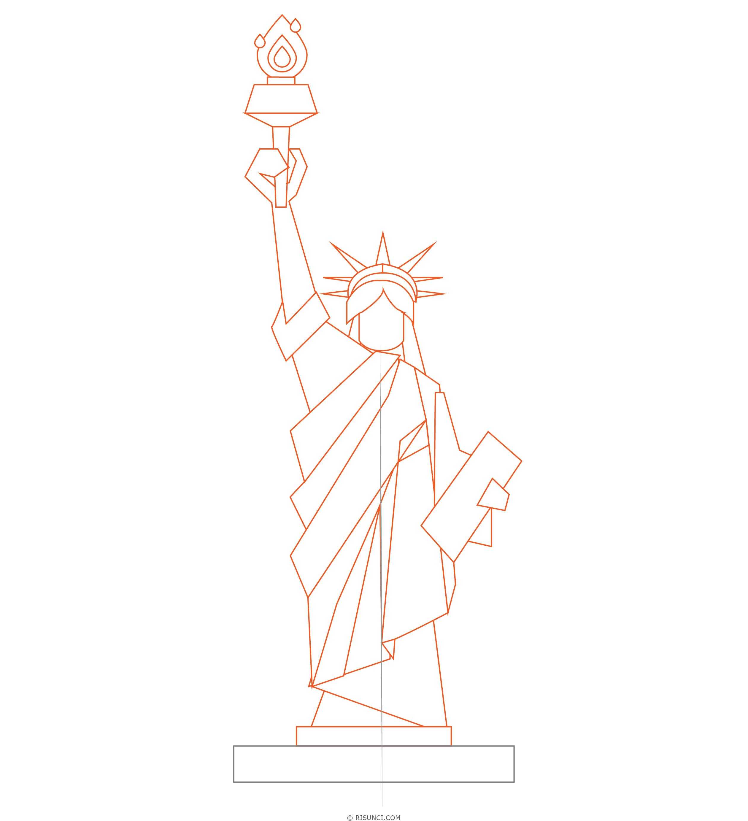 Как нарисовать огонь поэтапно карандашом - особенности техники, легкие мастер-классы, фото идеи и примеры. как нарисовать статую свободы