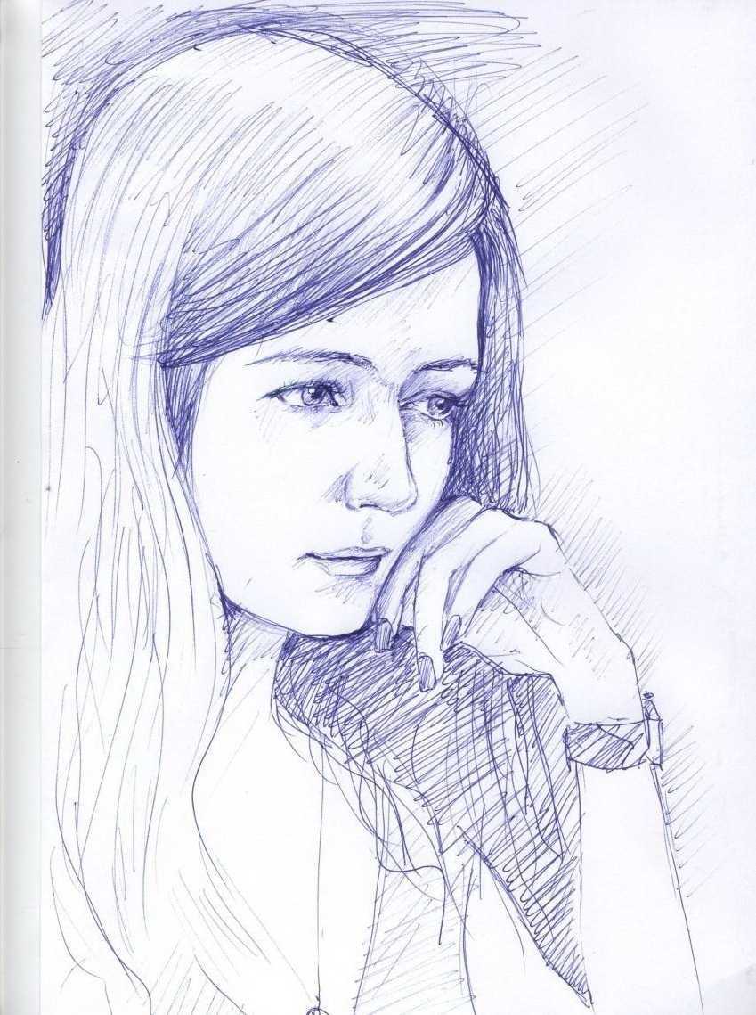 Рисунки простых людей