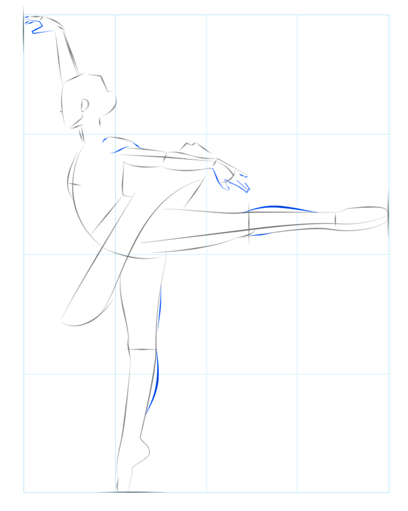 Как нарисовать балерину | рисунок балерины поэтапно карандашом