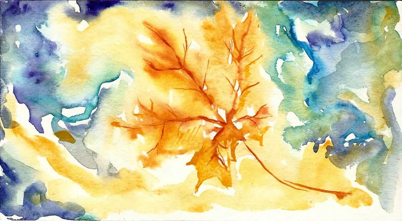 Как нарисовать осень: рисуем поэтапно карандашом, акварелью, гуашью. уроки пейзажа для начинающих
