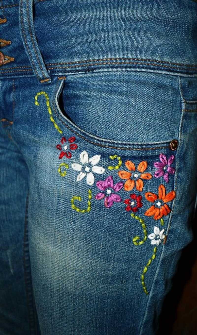 30 креативных идей по переделке старой джинсовой одежды