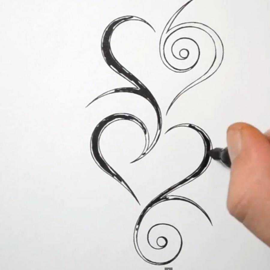 Рисунки ручкой для начинающих легкие, простые, красивые, прикольные, гелевой, шариковой - lipesinka.ru