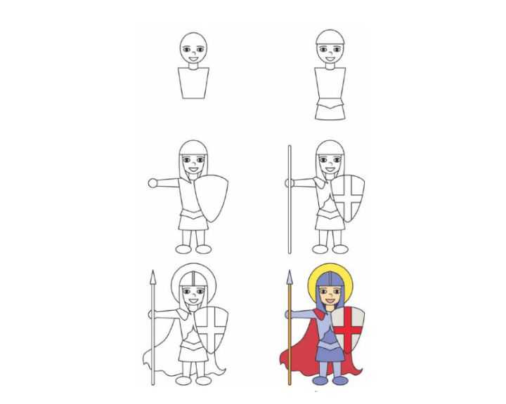 Как нарисовать рыцаря (с иллюстрациями) - wikihow
