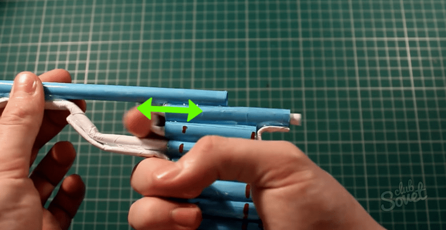 Как сделать из бумаги пистолет — схема изготовления