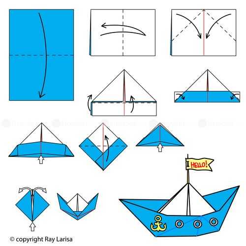 Как сделать корабли из бумаги своими руками, с парусом. пошаговая инструкция