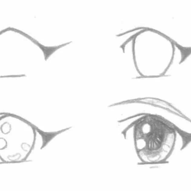 9 легких уроков рисования по аниме глазам