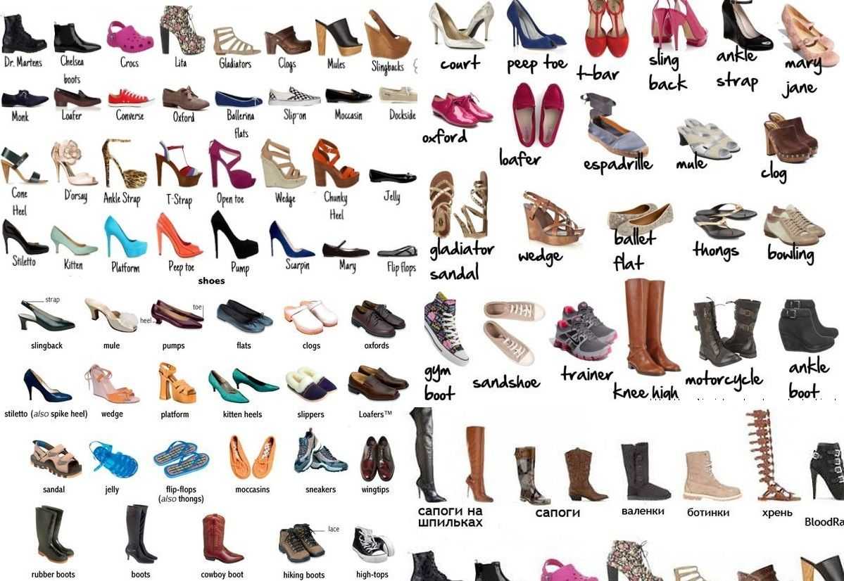 В чем разница между броги, оксфордами и другими моделями женской обуви